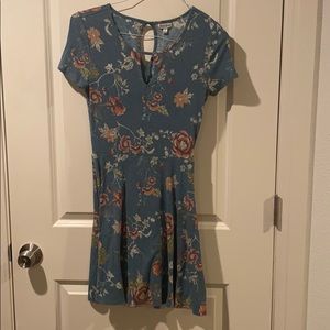 Keyhole skater dress